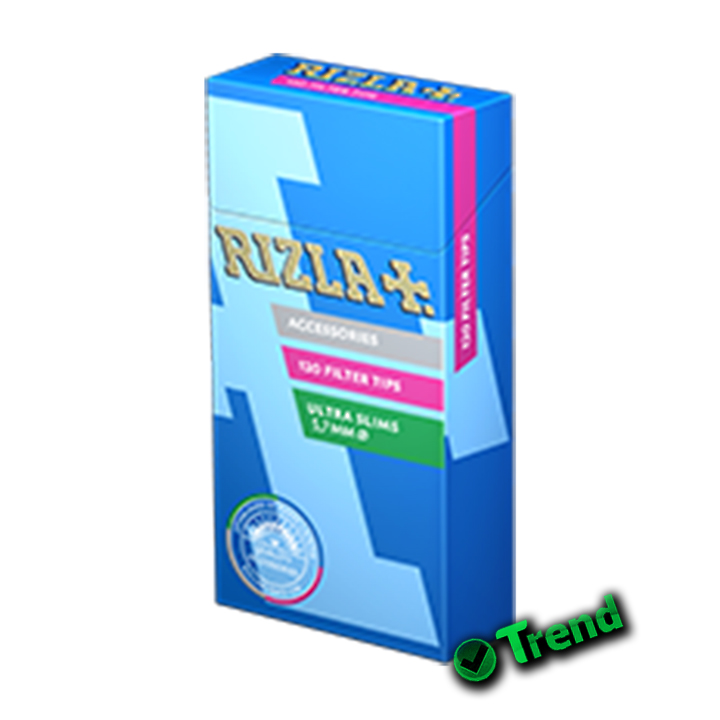 RIZLA FILTRI CARBONE ATTIVO ULTRA SLIM 5,7 MM (in cannuccia) – Trend Srl